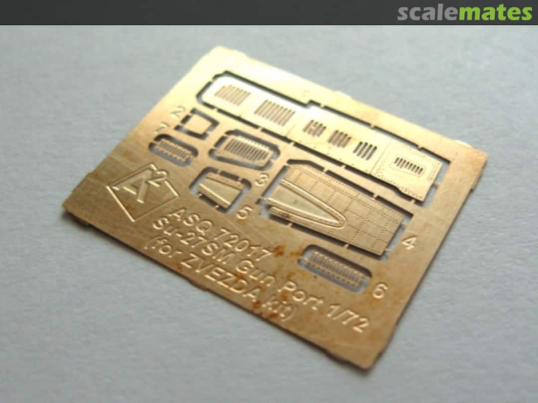 Contents Su-27SM Flanker-B mod. 1 Gun Port ASQ72017 A²-squared Contents Su-27SM Flanker-B mod. 1 Gun Port ASQ72017 A²-squared