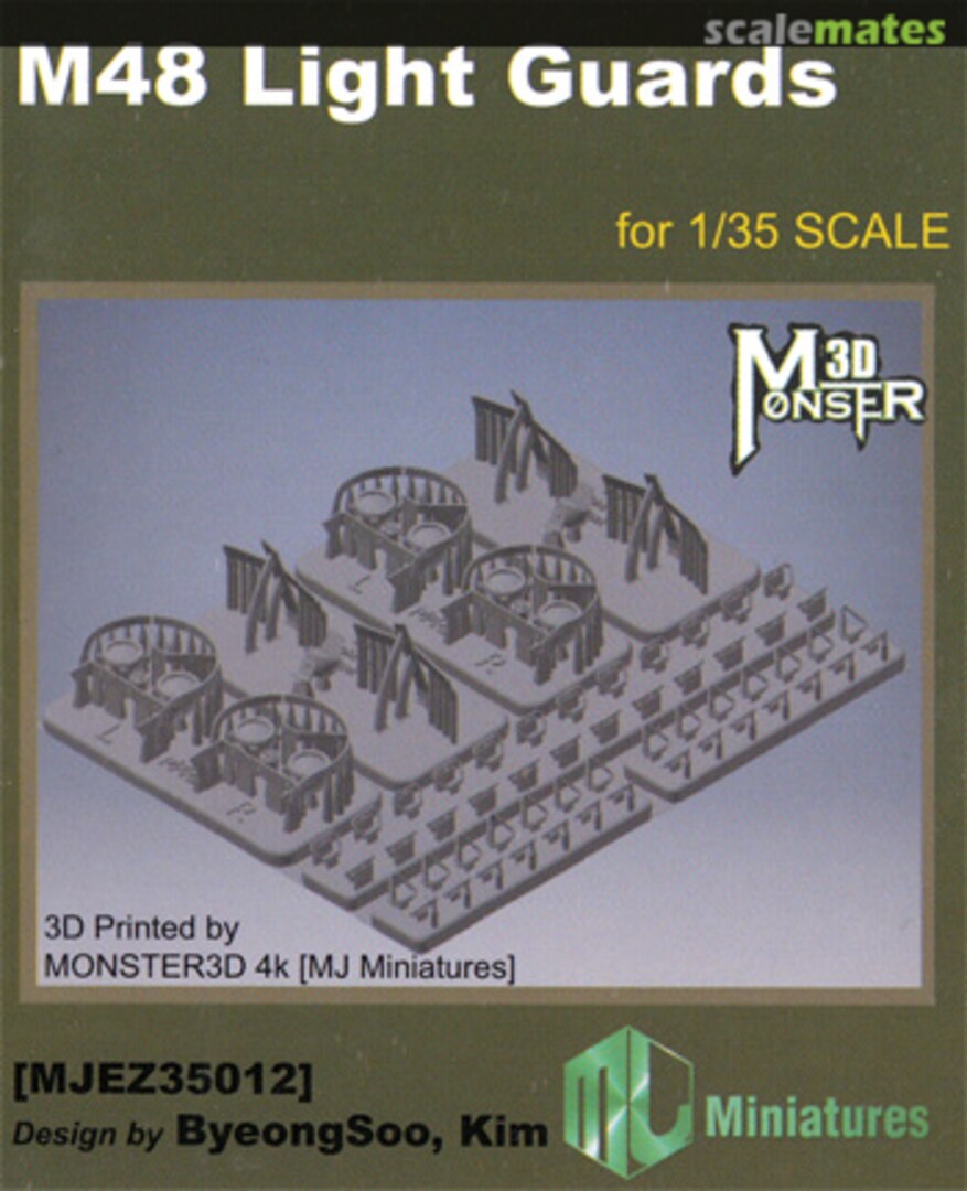 Boxart US Army M48 Light Guard Set MJEZ35012 MJ Miniatures Boxart US Army M48 Light Guard Set MJEZ35012 MJ Miniatures