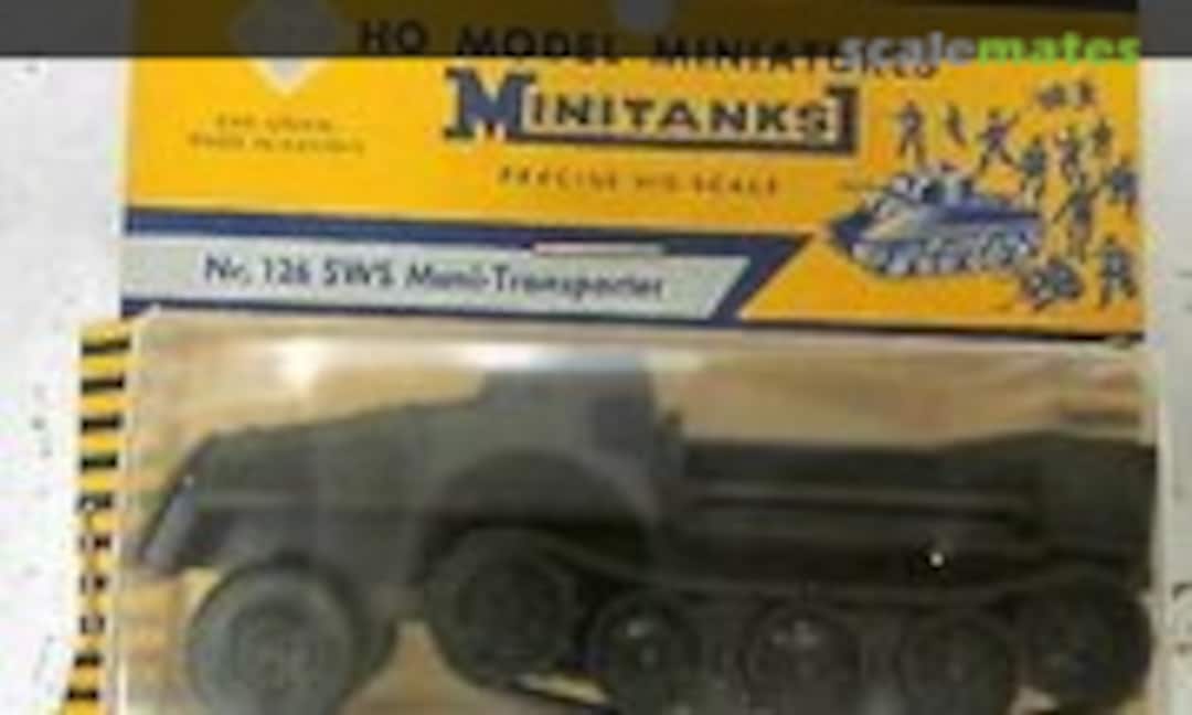1:87 SWS Halftrack Munition Carrier (Roco Minitanks Z-126) Z-126