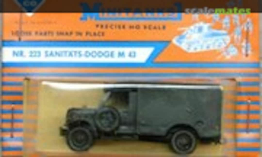 1:87 Dodge M43 Ambulance (Roco Minitanks Z-223)