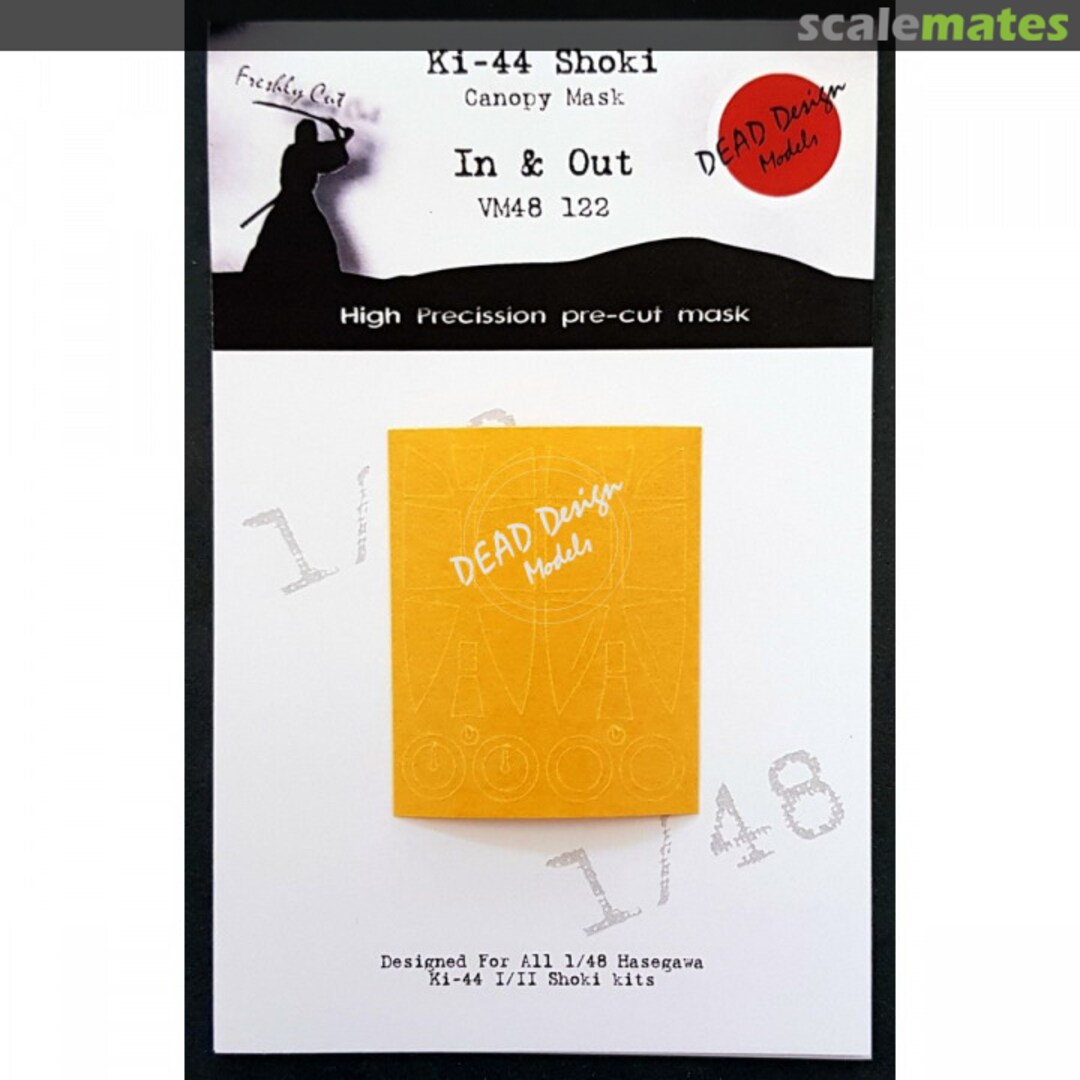 Boxart Ki-44 Shoki VM48122 DEAD Design Models Boxart Ki-44 Shoki VM48122 DEAD Design Models