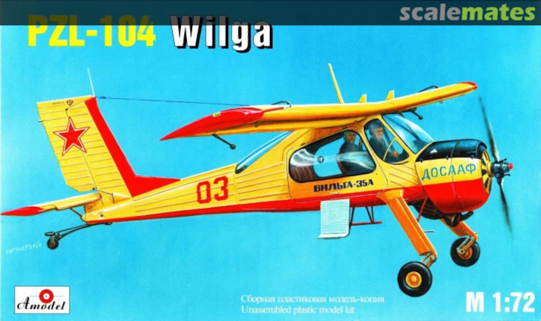 Boxart PZL-104 Wilga 7232 Amodel Boxart PZL-104 Wilga 7232 Amodel