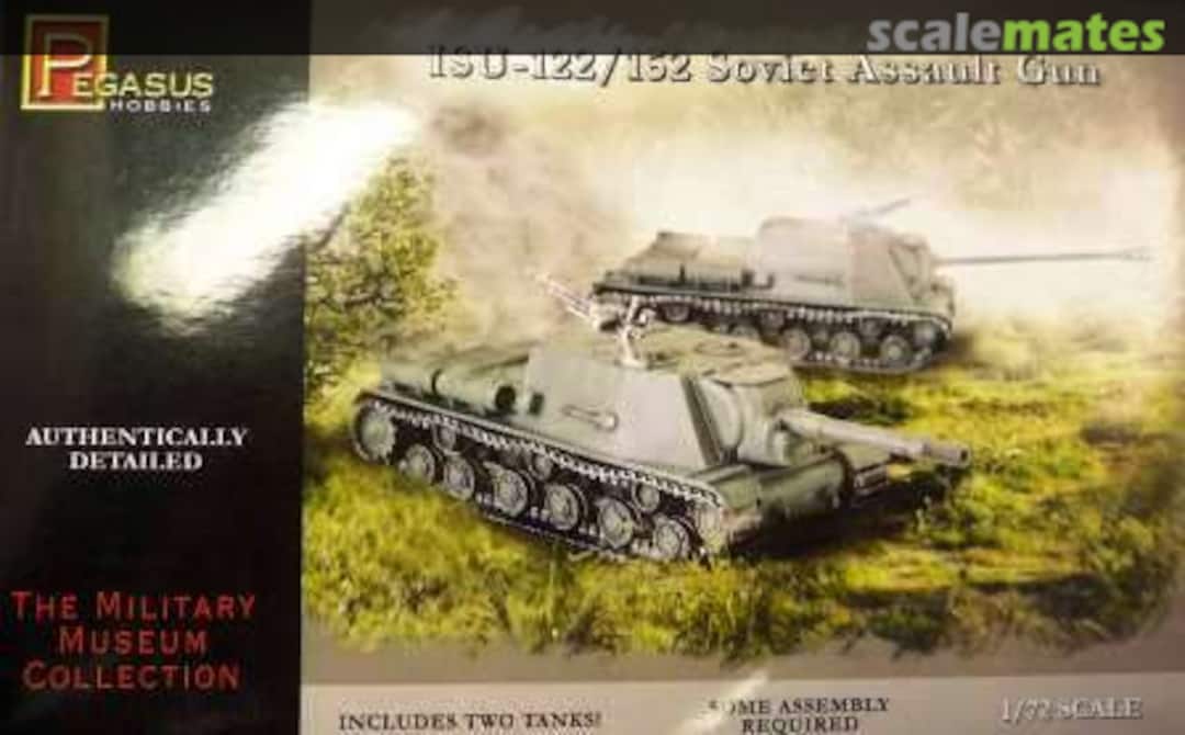 Boxart ISU-122 & 152 Soviet Assault Guns 7670 Pegasus Hobbies Boxart ISU-122 & 152 Soviet Assault Guns 7670 Pegasus Hobbies