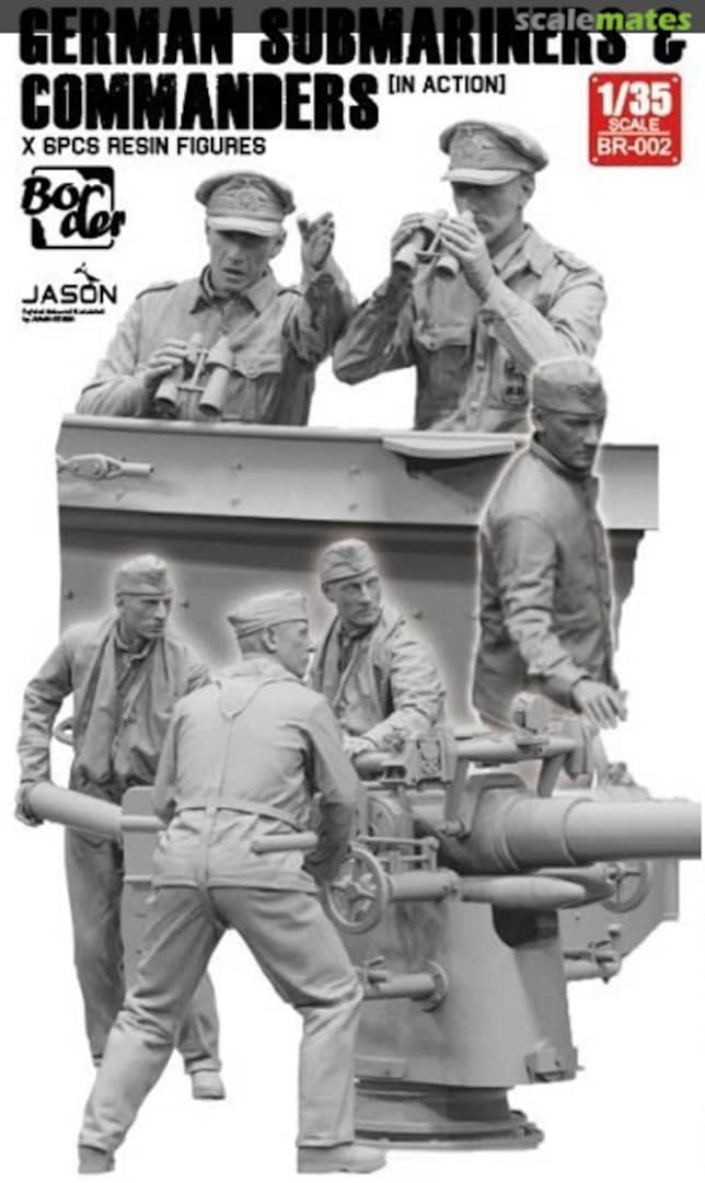Boxart Submariners & Commanders BR-002 Border Model Boxart Submariners & Commanders BR-002 Border Model