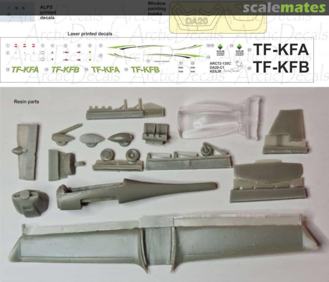 Contents Diamond DA20 C1 Eclipse ARC72-K09C Arctic Decals Contents Diamond DA20 C1 Eclipse ARC72-K09C Arctic Decals