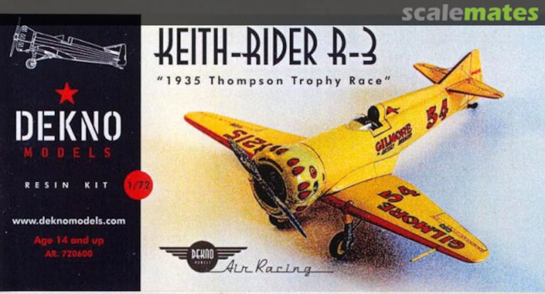 Boxart Keith-Rider R-3 AR. 720600 Dekno Models Boxart Keith-Rider R-3 AR. 720600 Dekno Models