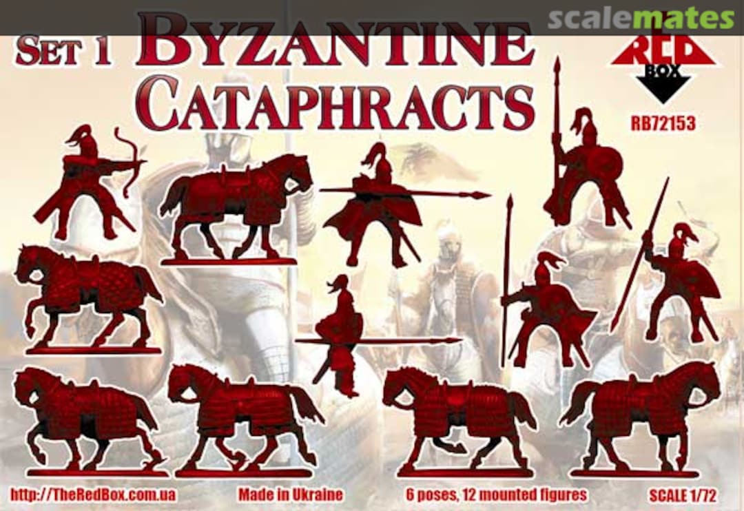 Contents Byzantine Cataphracts Set 1 RB72153 Red Box Contents Byzantine Cataphracts Set 1 RB72153 Red Box