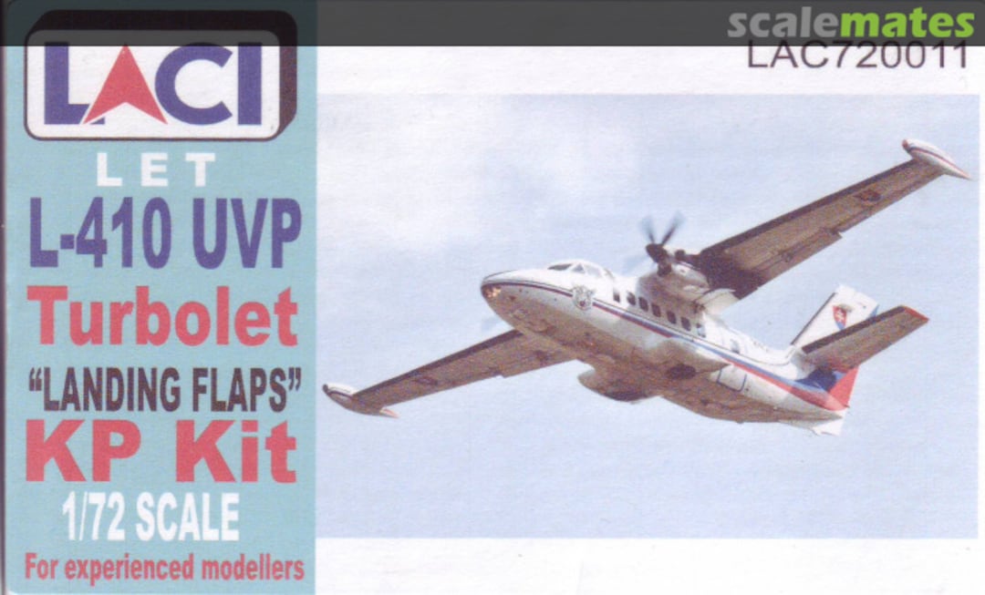 Boxart Let L-410 Turbolet landing flaps LAC720011 LACI Boxart Let L-410 Turbolet landing flaps LAC720011 LACI