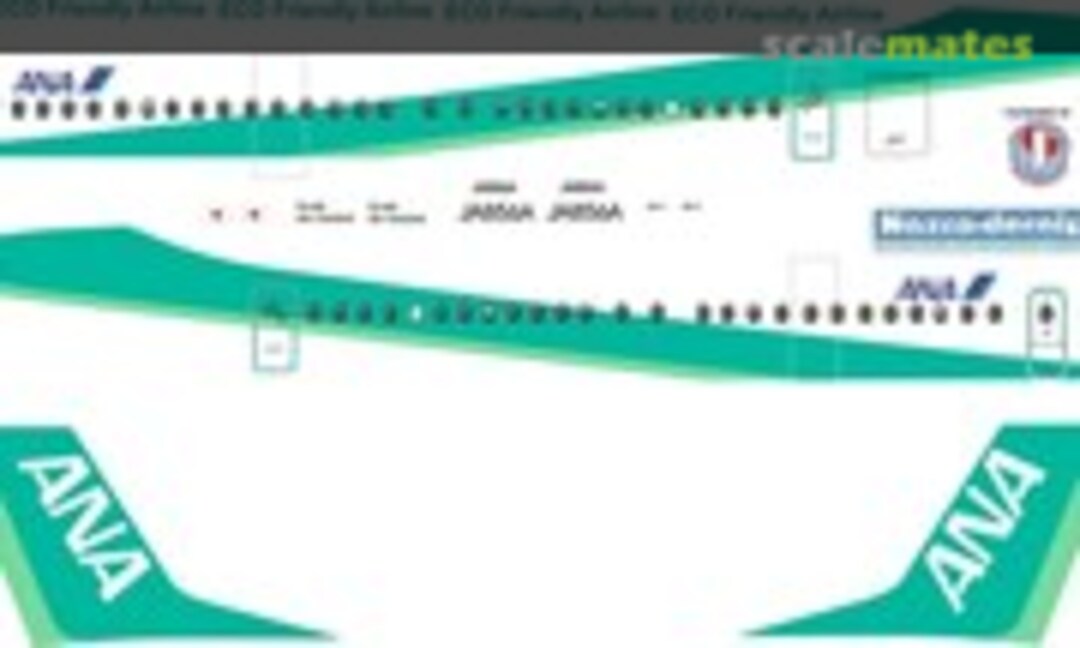 1:144 Dash-8 A-net/central ANA Eco (Nazca decals D8-400-15) D8-400-15