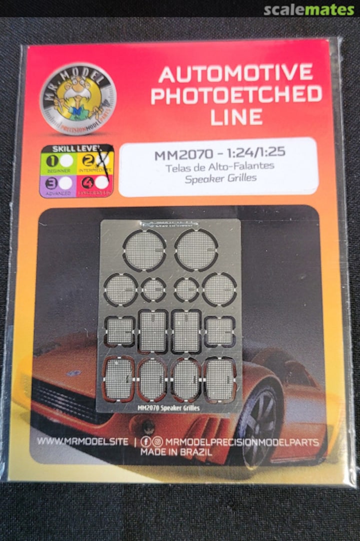 Boxart Speaker Grilles MM2070 Mr. Model Boxart Speaker Grilles MM2070 Mr. Model