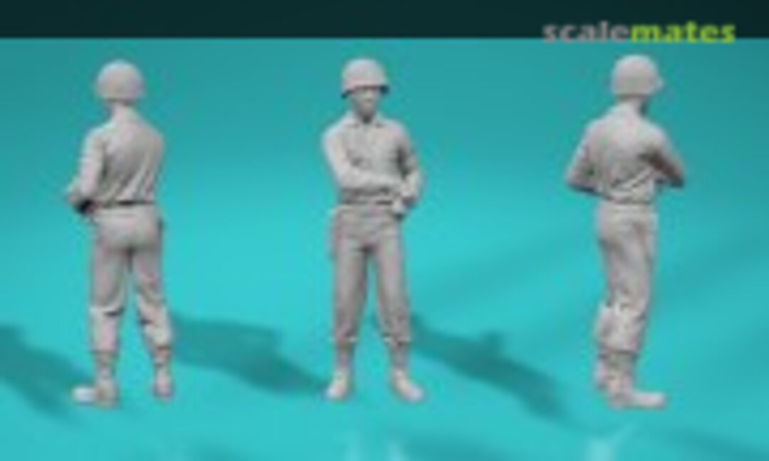 1:72 World War II Music - American Soldier - Pose No. 5 (EMP3d 99201199-72) 99201199-72