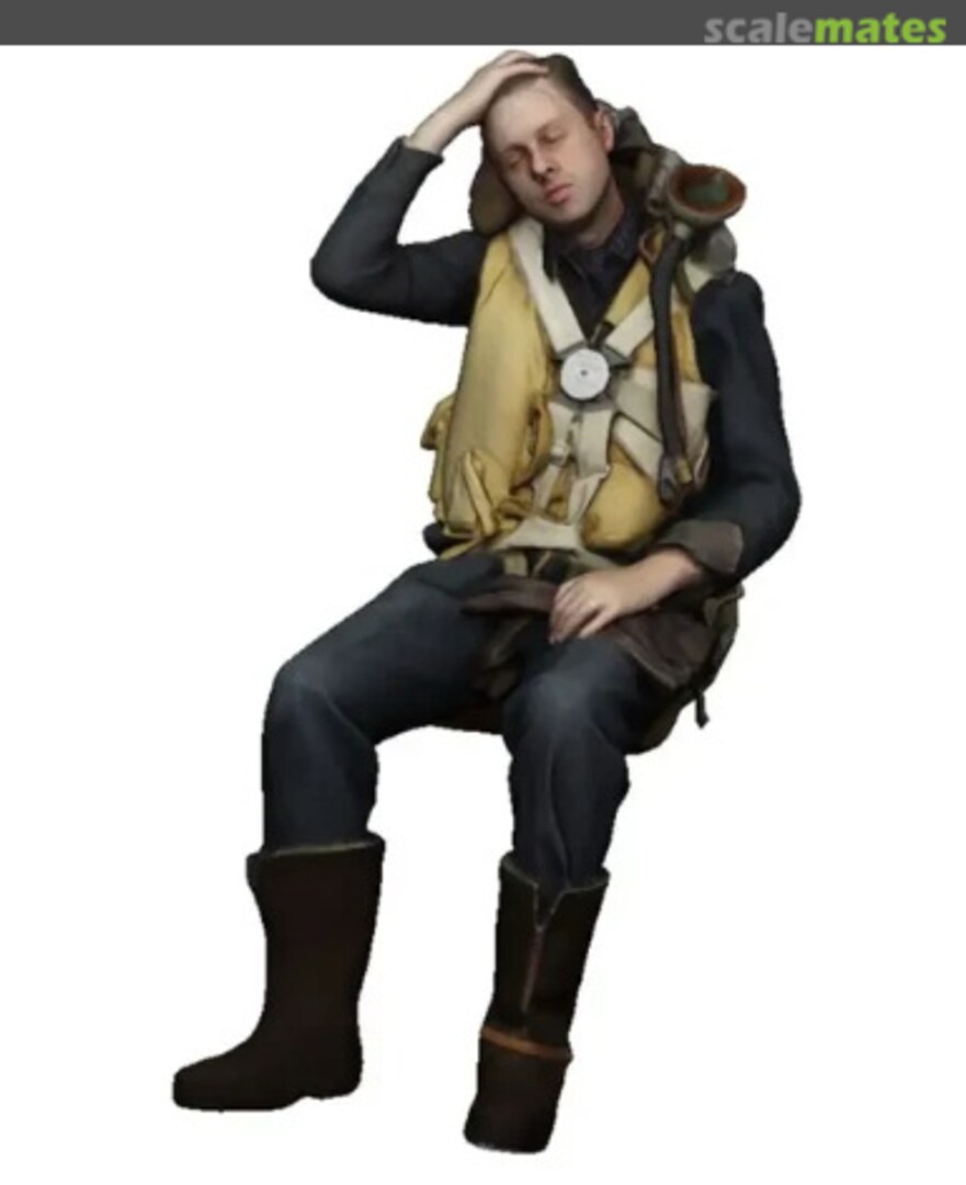 Boxart RAF Seated Pilot 1 50309-032 Modelu Boxart RAF Seated Pilot 1 50309-032 Modelu