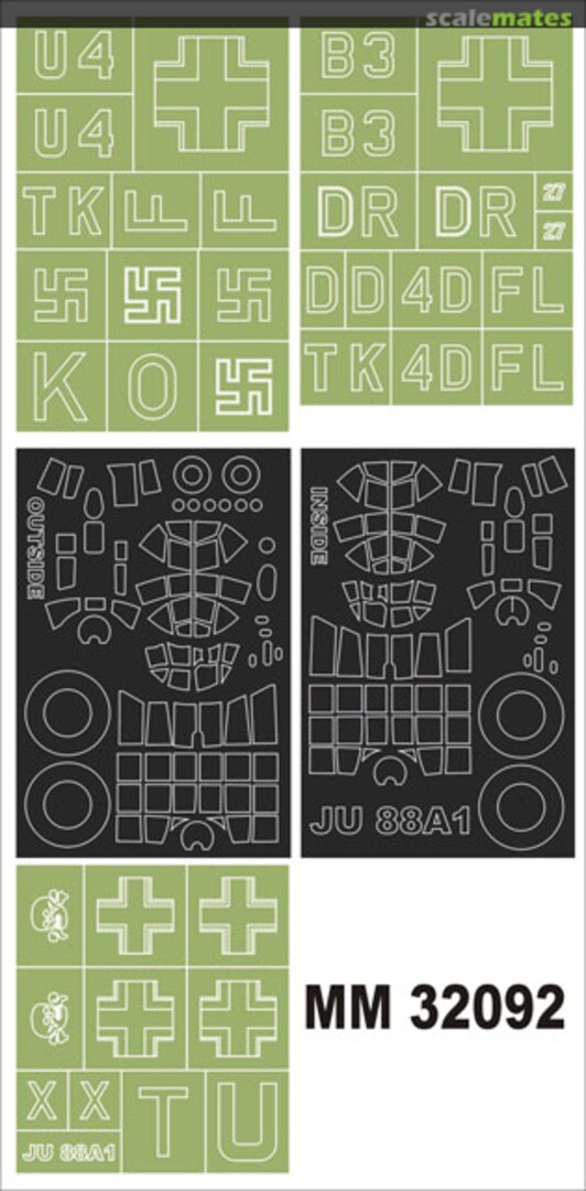 Boxart Junkers Ju 88A1 MM32092 Montex