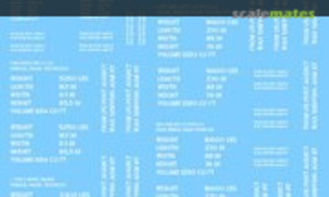 1:35 D-Day shipping stencils for softskinned vehicles (white) (Archer AR35004W) AR35004W