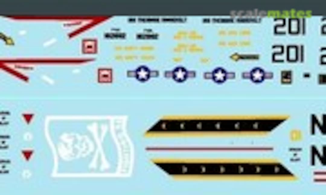 1:144 F-14A Tomcat VF-84 Jolly Rogers (Fightertown Decals 14401) 14401