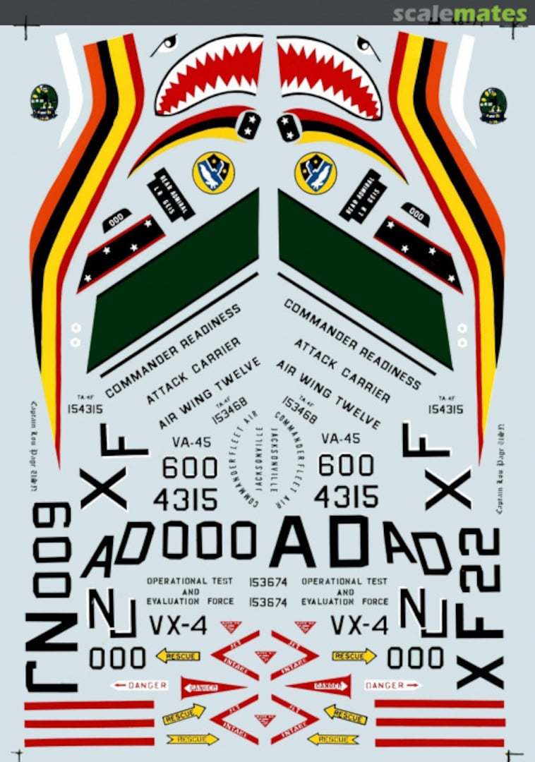 Boxart Douglas TA-4F / TA-4J Skyhawks 48-71 Microscale Boxart Douglas TA-4F / TA-4J Skyhawks 48-71 Microscale