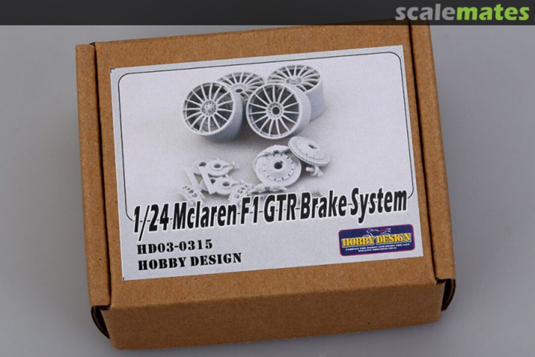 Boxart Mclaren F1 GTR Brake System HD03-0315 Hobby Design Boxart Mclaren F1 GTR Brake System HD03-0315 Hobby Design