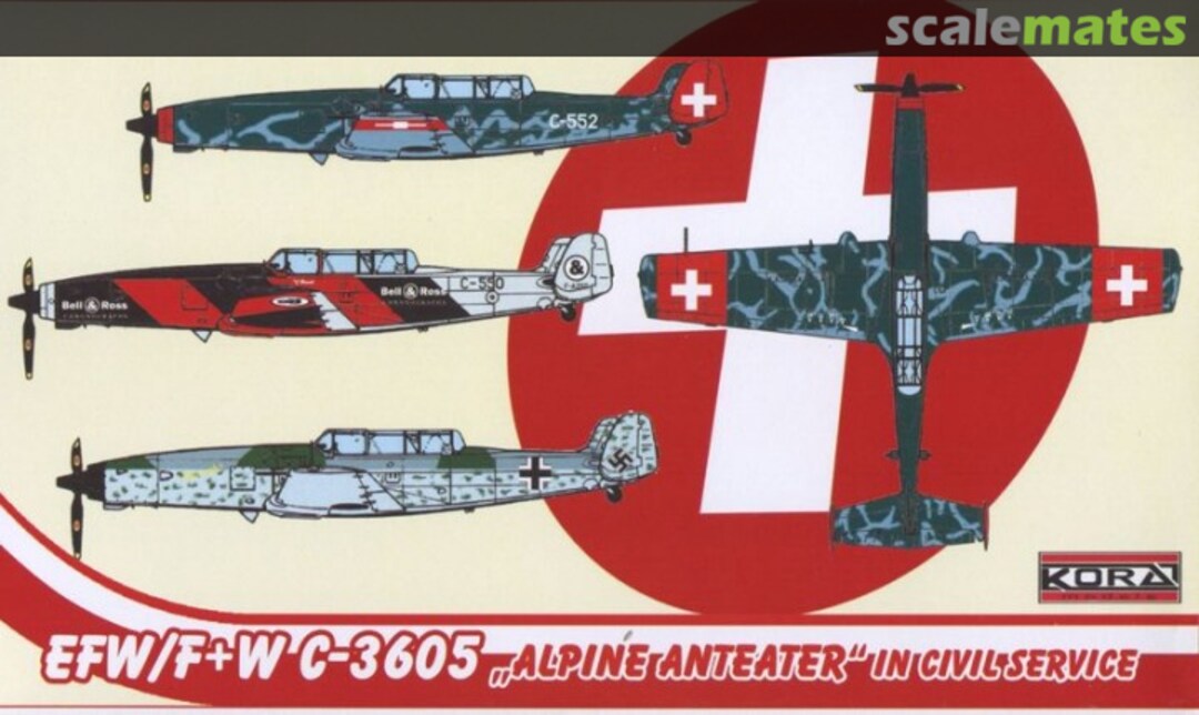 Boxart EFW/F+W C-3605 "Alpine Anteater" in Civil Service 72183 Kora Models Boxart EFW/F+W C-3605 "Alpine Anteater" in Civil Service 72183 Kora Models