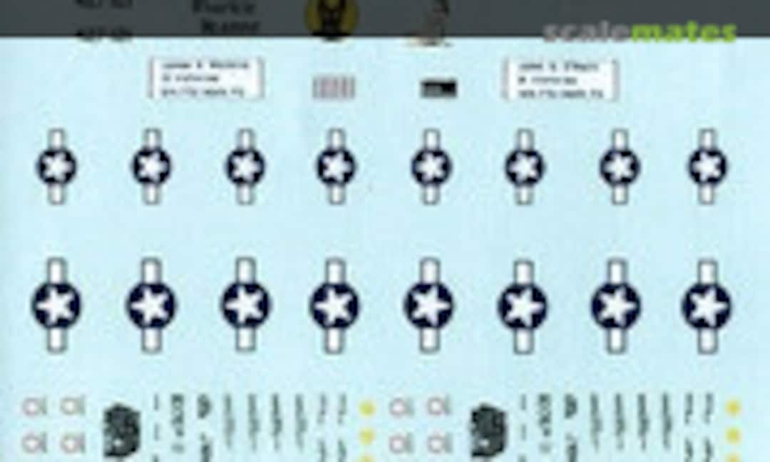 1:72 P-38 Pacific Aces #1 (Microscale 72-256) 72-256