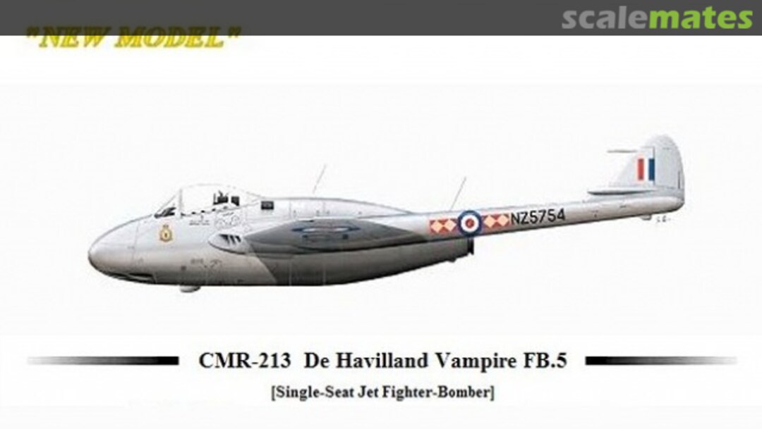 Boxart De Havilland Vampire FB.5 CMR213 CMR
