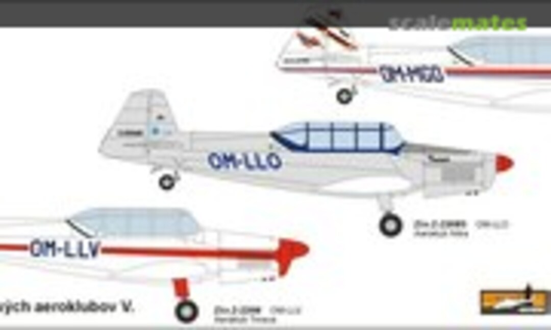 1:72 Zlín Z-226 in Slovak Aeroclubs V. (KPM Prešov L021) L021