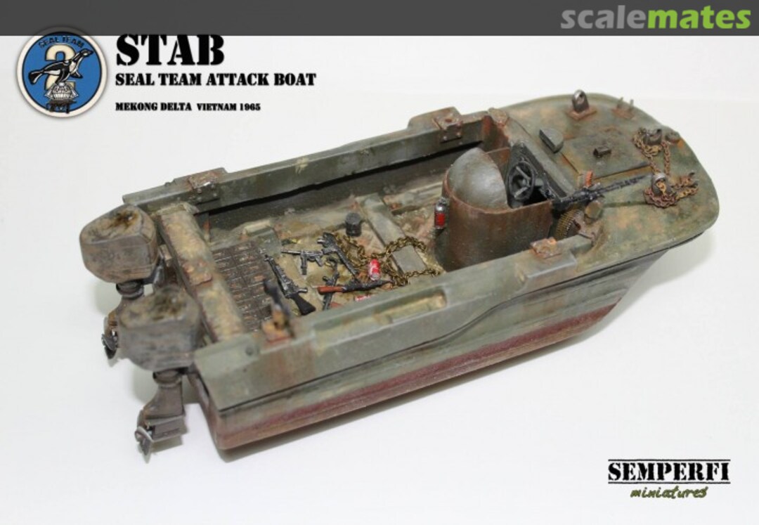 Boxart STAB - Seal Team Assault Boat SFM_35002 'NAM Scale Models Boxart STAB - Seal Team Assault Boat SFM_35002 'NAM Scale Models