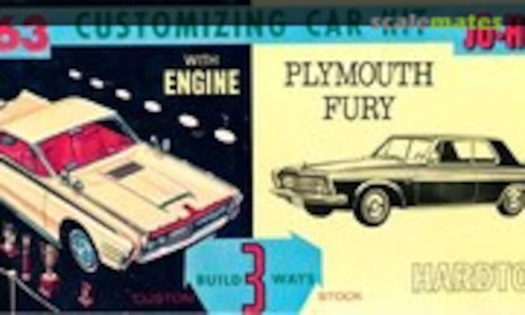 1:25 1963 Plymouth Fury Hardtop (Jo-Han 2263)