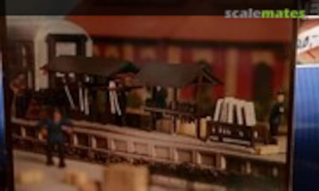 1:87 3 Ständer mit Wagenzubehör (Vollmer 5748) 5748