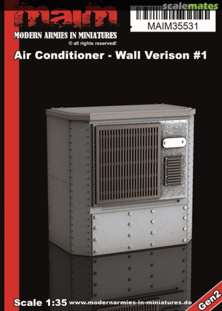 Boxart Air Conditioner - Wall & Roof Version #1 MAIM35531 MAiM Boxart Air Conditioner - Wall & Roof Version #1 MAIM35531 MAiM