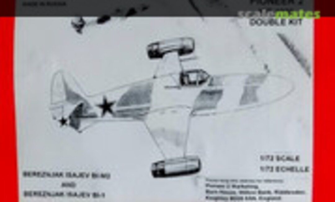 1:72 Bereznjak Isajev BI-M2 and Bereznjak Isajev BI-1 (Pioneer 2 4-4030)