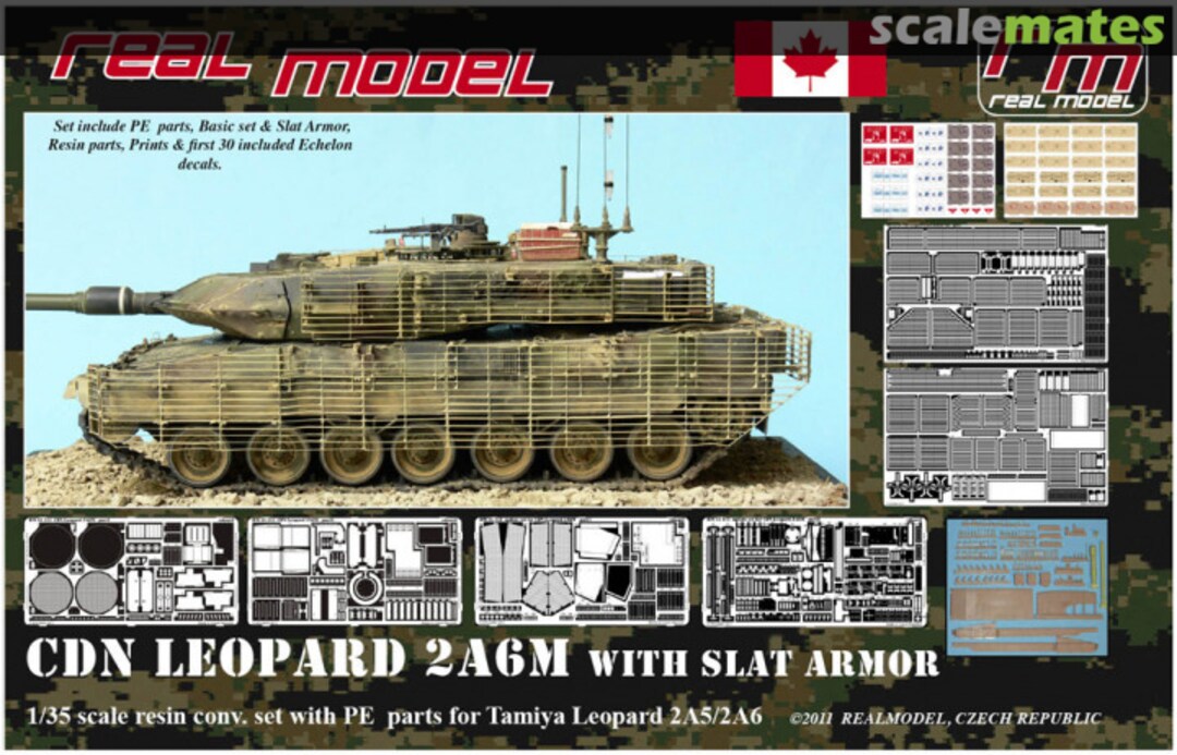 Boxart Canadian Leopard 2A6 RM35149 Real Model
