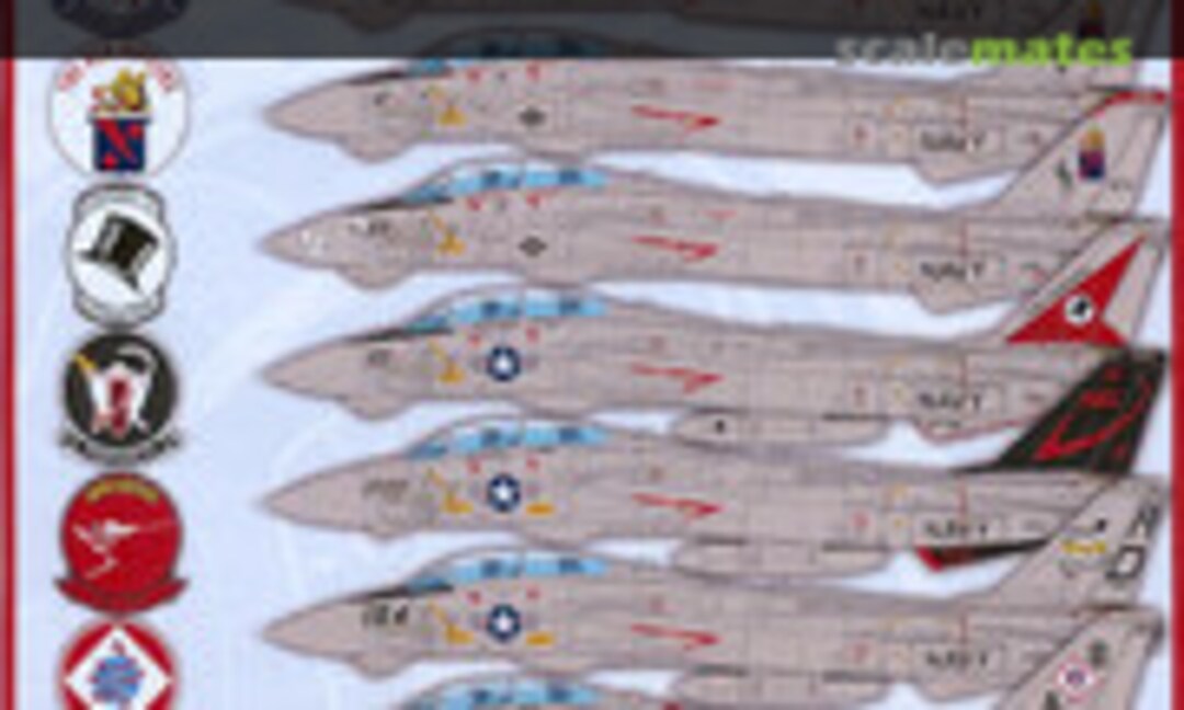 1:48 Colors And Markings of US Navy Tomcats (Furball Aero-Design F/D&S-4816) F/D&S-4816