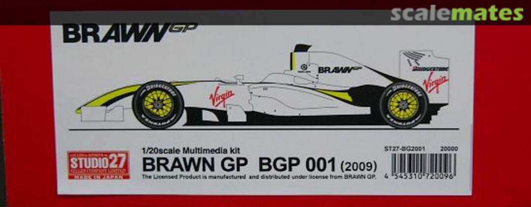 Boxart Brawn BGP 001 ST27-BG2001 Studio27 Boxart Brawn BGP 001 ST27-BG2001 Studio27