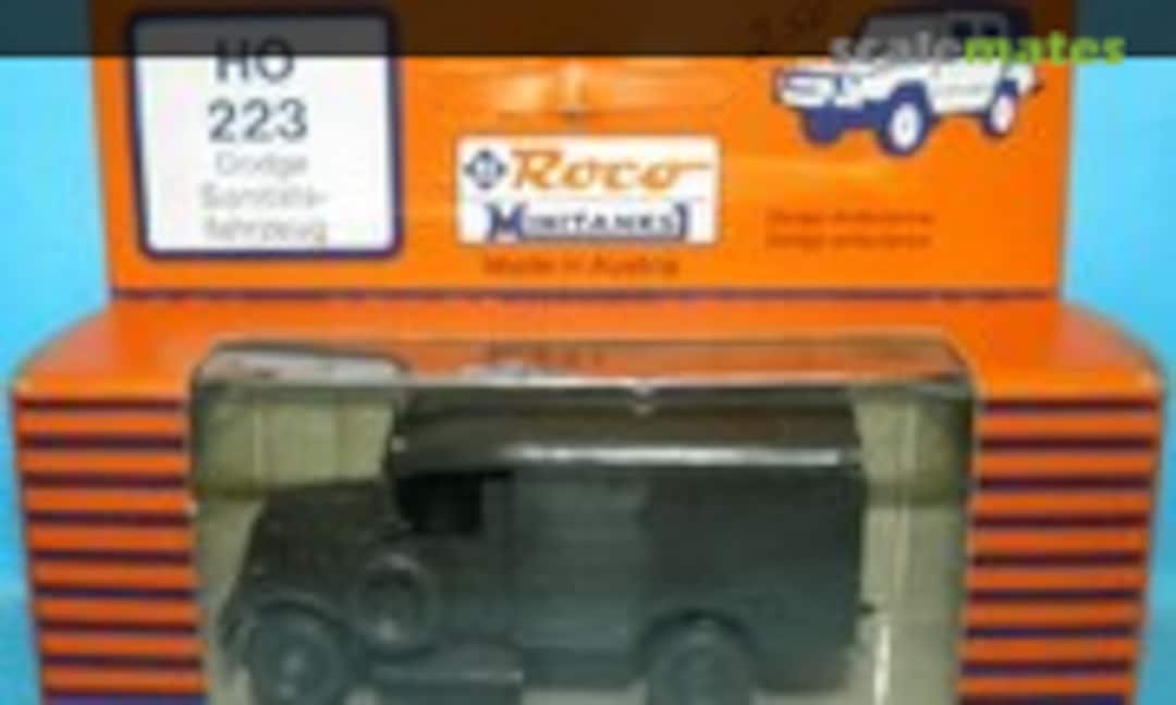 1:87 Dodge Ambulance (Roco Minitanks 223)
