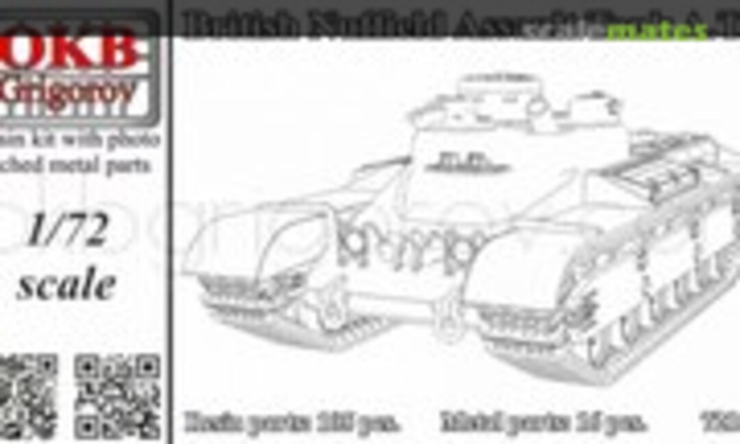 1:72 British Nuffield Assault Tank A.T.5 (OKB Grigorov 72103) 72103