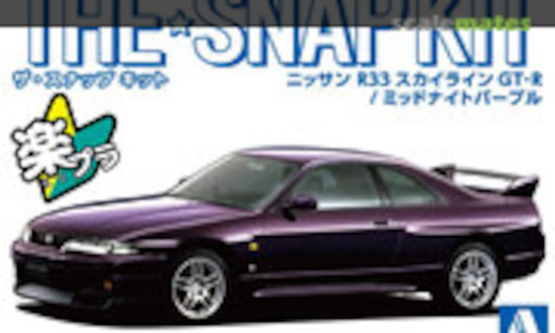 1:32 Nissan R33 Skyline GT-R / Midnight Purple (Aoshima 064542)