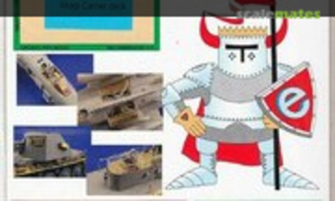 1:72 Akagi Carrier deck (Eduard 73417) 73417