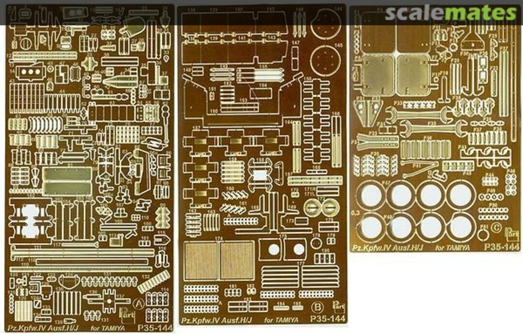 Boxart Pz.Kpfw.IV Ausf.H/J P35-144 Part Boxart Pz.Kpfw.IV Ausf.H/J P35-144 Part