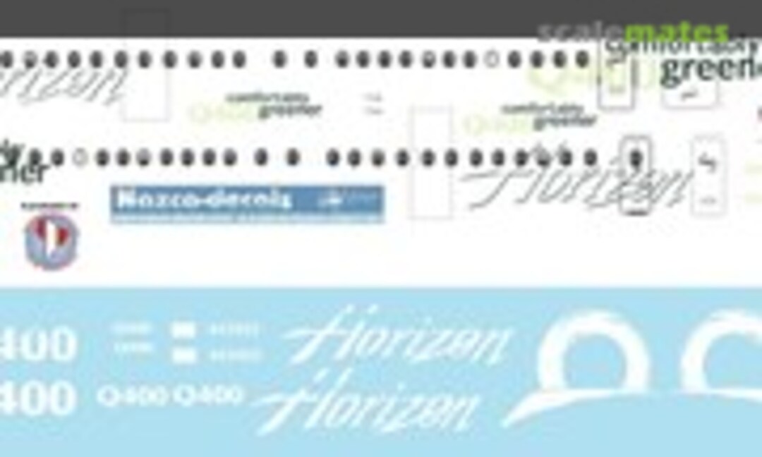 1:144 Dash-8 Horizon Eco-Green (Nazca decals D8-400-16) D8-400-16