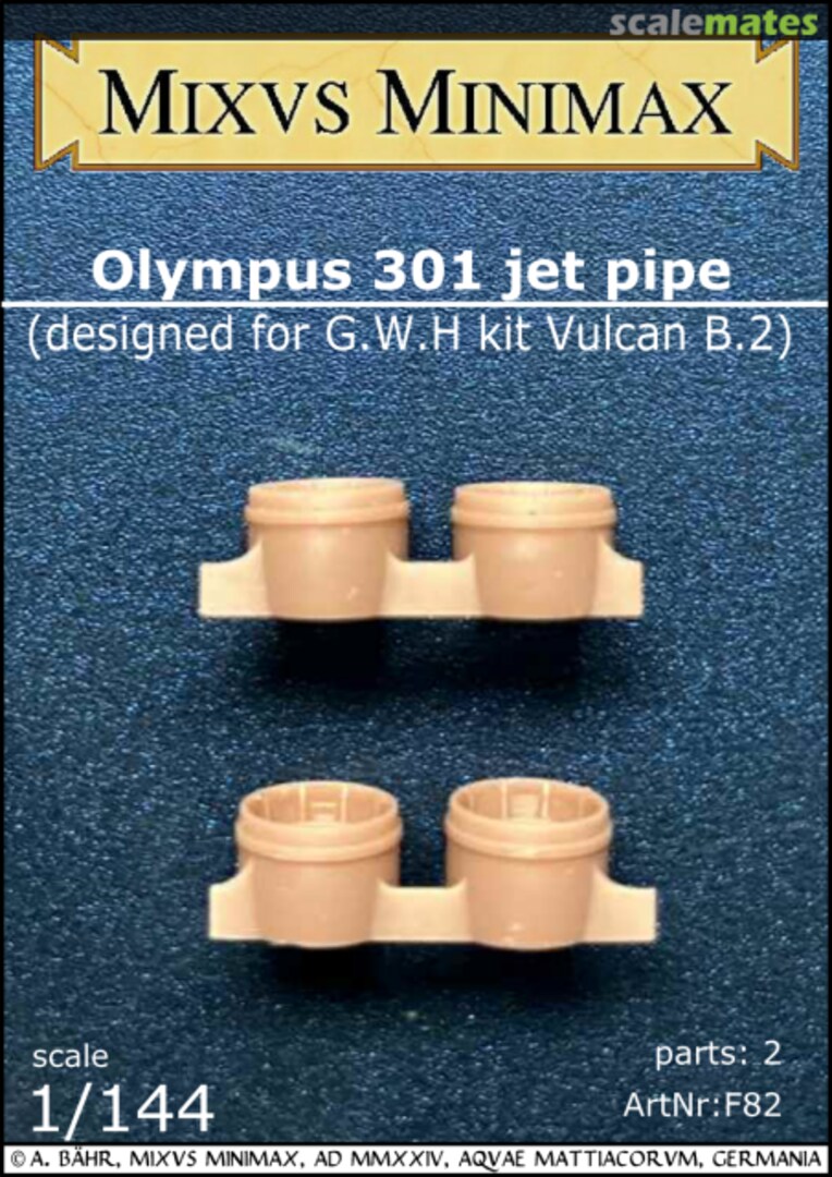 Boxart Avro Vulcan B.2 - Olympus 301 jet pipes F97 Mixvs Minimax Boxart Avro Vulcan B.2 - Olympus 301 jet pipes F97 Mixvs Minimax