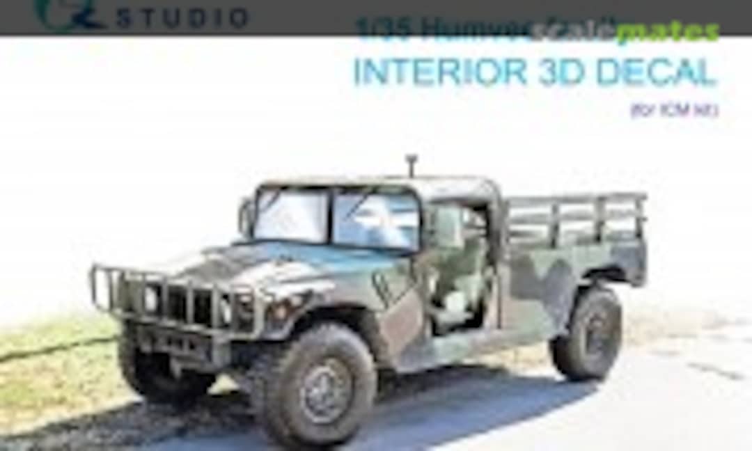 1:35 Humvee family interior 3D decals (Quinta Studio QD35154) QD35154