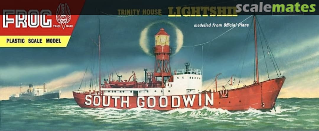 Boxart Trinity House Lightship 345P FROG Boxart Trinity House Lightship 345P FROG