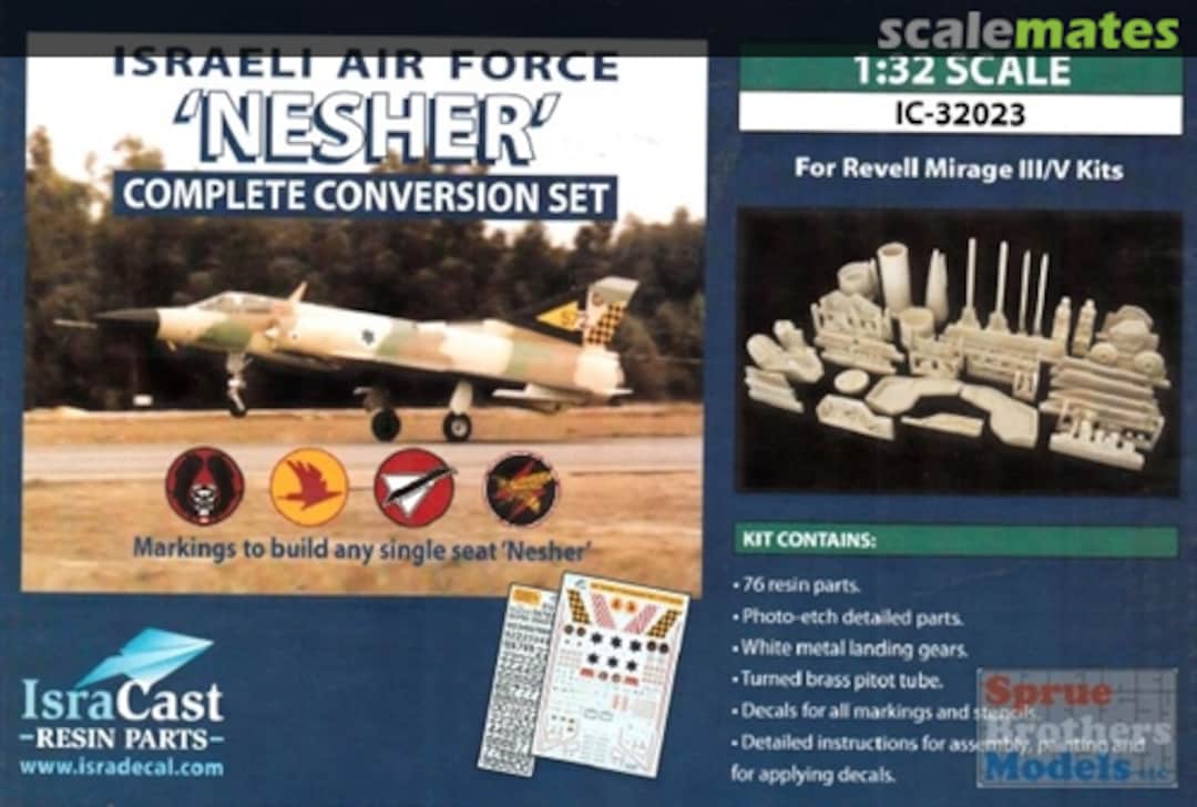 Boxart IAF Nesher Complete Conversion Set 32023 IsraCast Boxart IAF Nesher Complete Conversion Set 32023 IsraCast
