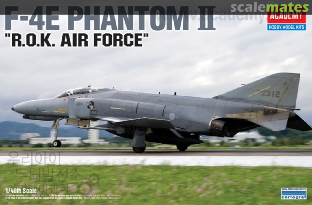 Boxart F-4E Phantom II "R.O.K Air Force" 12218 Academy Boxart F-4E Phantom II "R.O.K Air Force" 12218 Academy