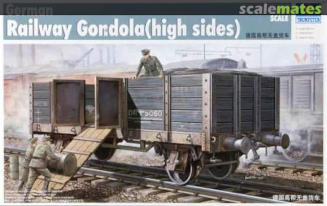 Boxart Railway Gondola 01517 Trumpeter Boxart Railway Gondola 01517 Trumpeter