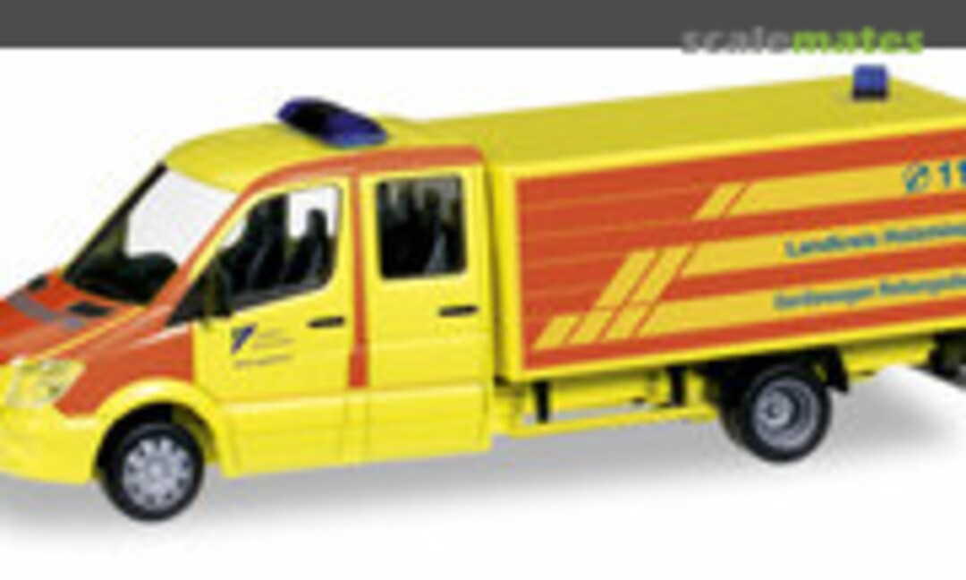 1:87 Mercedes-Benz Sprinter box truck rescueservice &quot;Landkreis Holzminden&quot; (Herpa 092067)