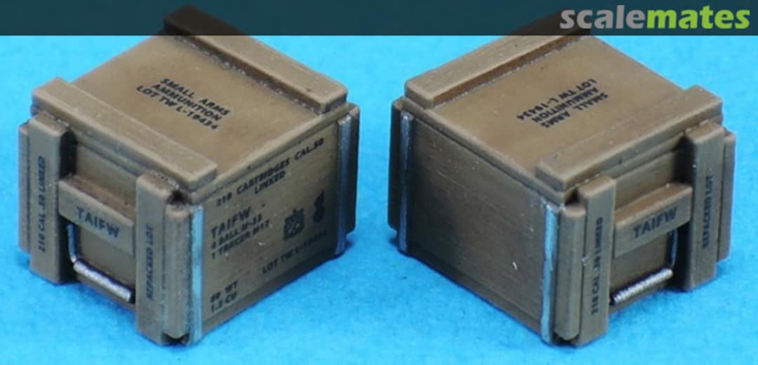 Boxart WWII 210rd Cal.50 Wooden Ammo Crate set LF1348 Legend Productions Boxart WWII 210rd Cal.50 Wooden Ammo Crate set LF1348 Legend Productions