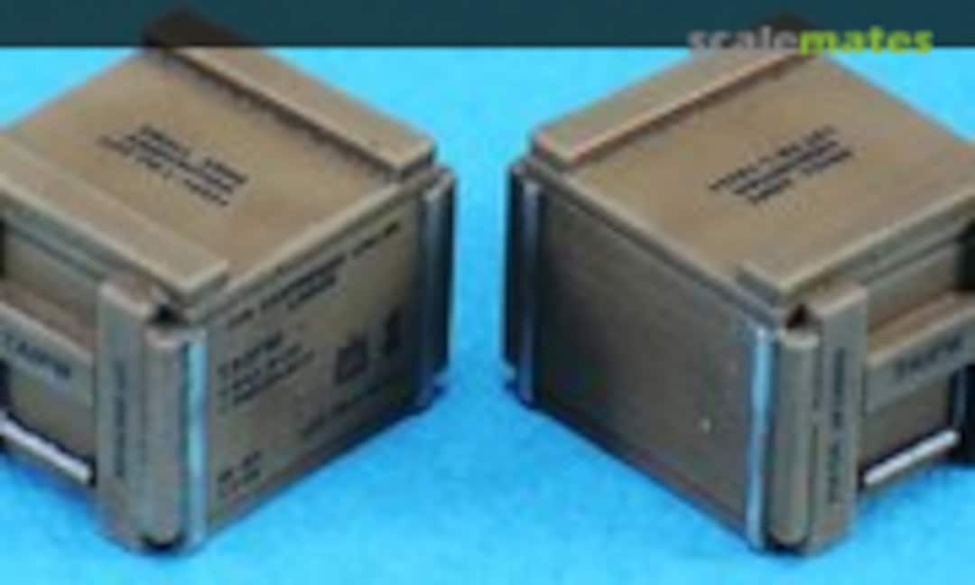 1:35 WWII 210rd Cal.50 Wooden Ammo Crate set (Legend Productions LF1348) LF1348