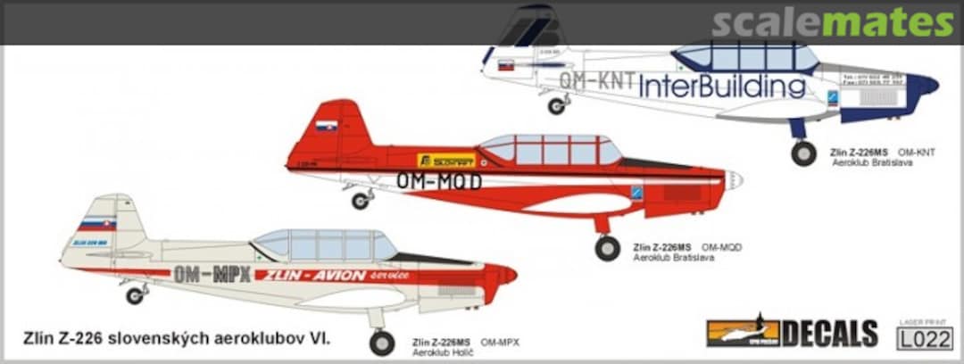 Boxart Zlín Z-226 in Slovak Aeroclubs VI. L022 KPM Prešov Boxart Zlín Z-226 in Slovak Aeroclubs VI. L022 KPM Prešov