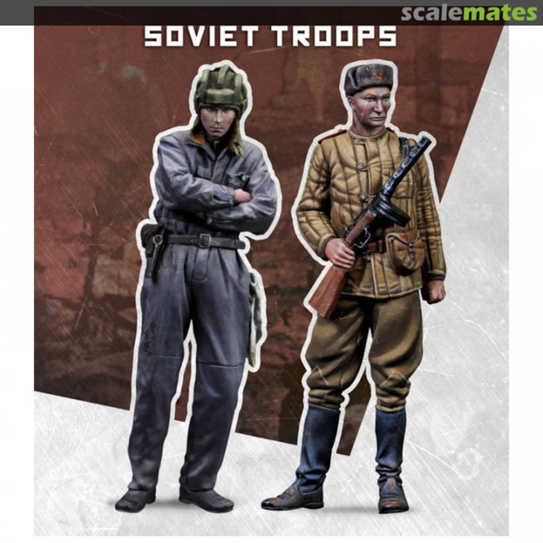 Boxart SOVIET TROOPS SW48-008 SCALE75 Boxart SOVIET TROOPS SW48-008 SCALE75